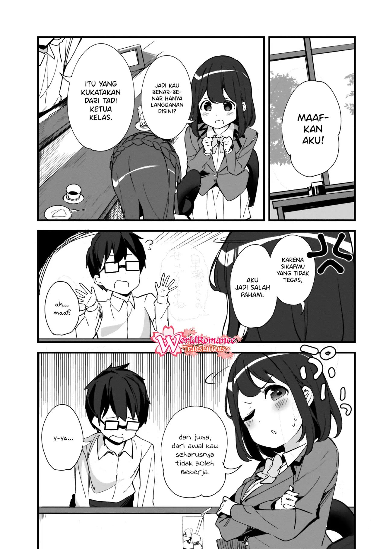 Hayasegawa-kun to Megami na Onee-san Chapter 03 Gambar 15